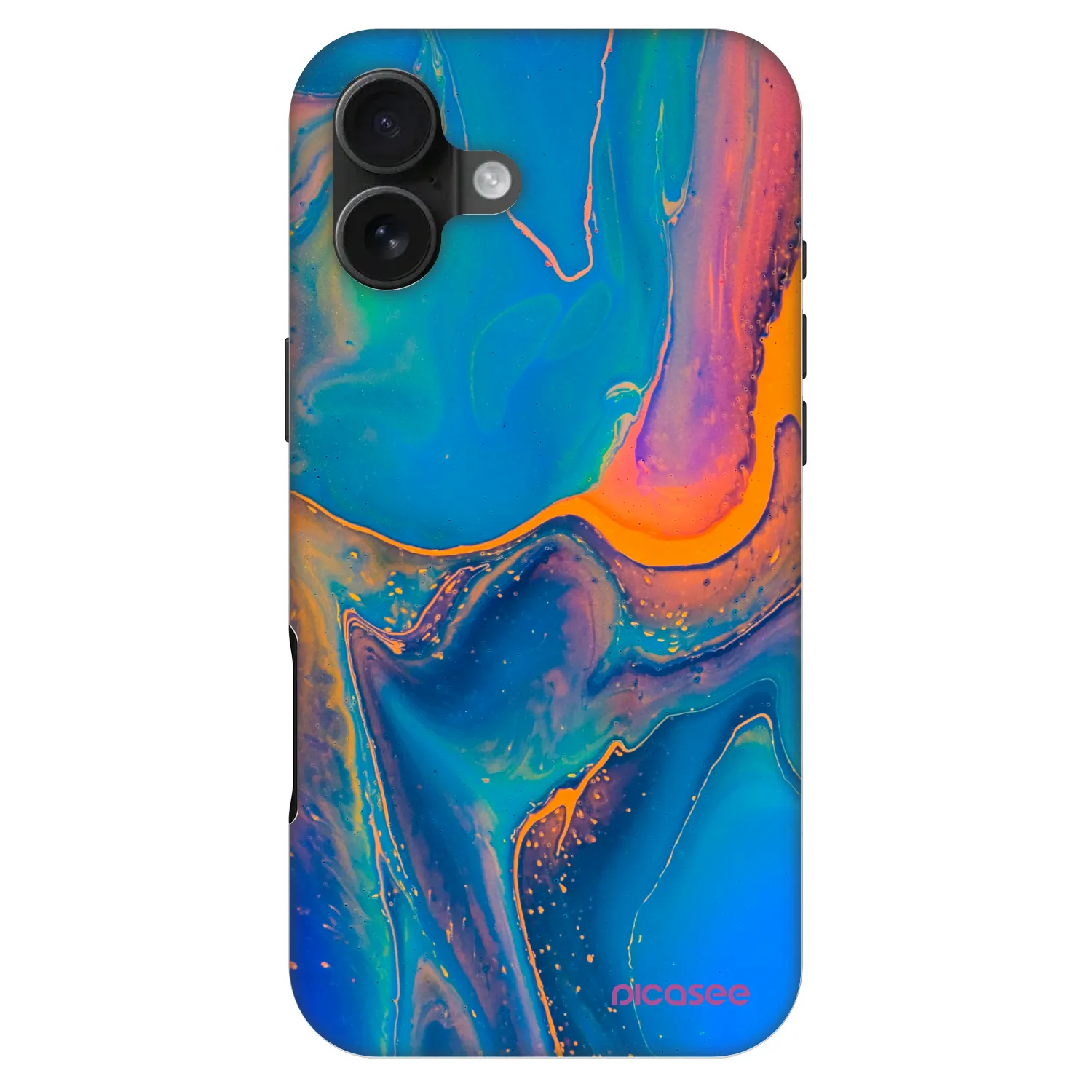 Picasee Fashion Case MagSafe za Apple iPhone 16 Plus - Rainbow