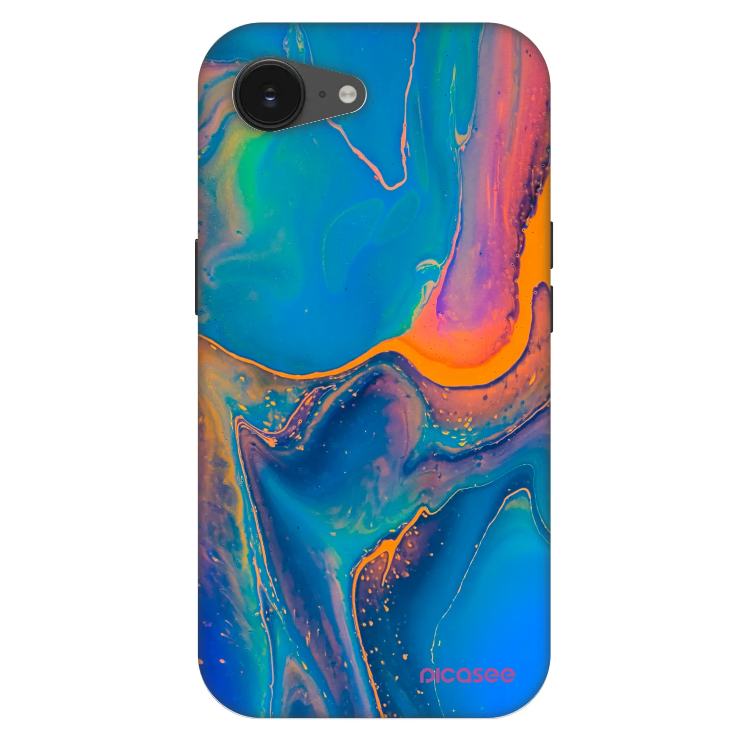 Picasee Fashion Case MagSafe za Apple iPhone 16e - Rainbow