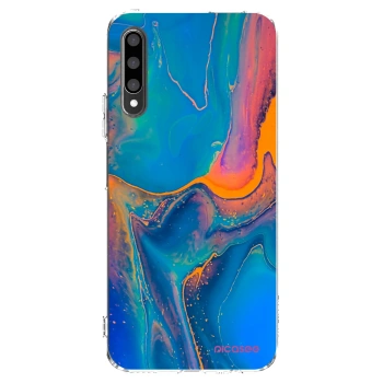 Picasee silikonska prozirna maskica za Honor 9X Pro - Rainbow