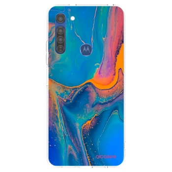 Maskica za Motorola Moto G8 - Rainbow