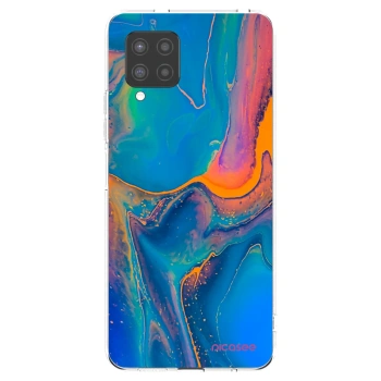 Picasee silikonska prozirna maskica za Samsung Galaxy A42 A426B - Rainbow