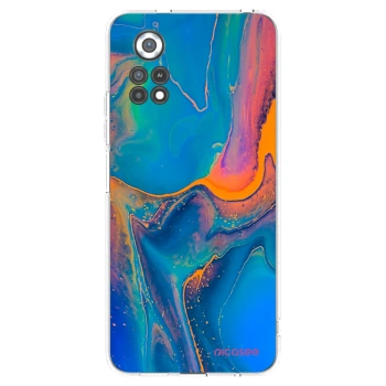 Picasee silikonska prozirna maskica za Xiaomi Poco X4 Pro 5G - Rainbow