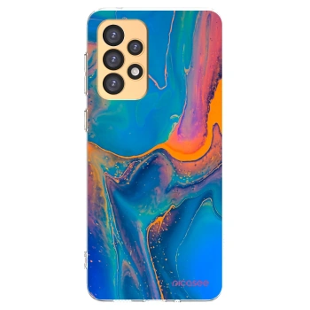 Picasee silikonska prozirna maskica za Samsung Galaxy A33 5G A336 - Rainbow