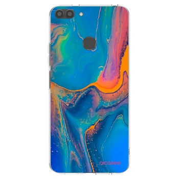 Picasee silikonska prozirna maskica za Huawei P Smart - Rainbow