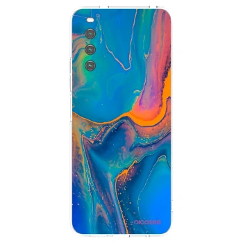 Picasee silikonska prozirna maskica za Sony Xperia 10 IV 5G - Rainbow