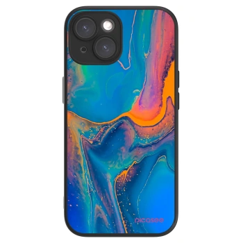 Picasee ULTIMATE CASE MagSafe za Apple iPhone 15 - Rainbow