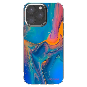 Picasee silikonska prozirna maskica za Apple iPhone 15 Pro Max - Rainbow