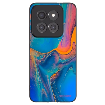 Picasee crna silikonska maskica za Xiaomi 14 Pro - Rainbow