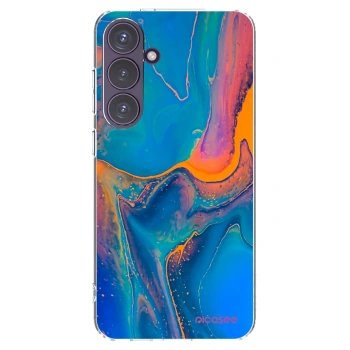 Picasee silikonska prozirna maskica za Samsung Galaxy S24+ S926B 5G - Rainbow