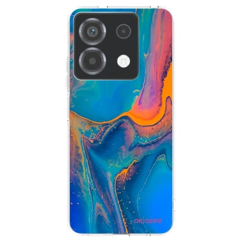 Picasee silikonska prozirna maskica za Xiaomi Poco X6 - Rainbow