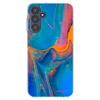 Picasee silikonska prozirna maskica za Samsung Galaxy A15 A155F 4G - Rainbow