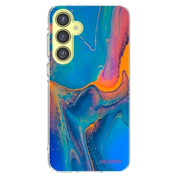 Picasee silikonska prozirna maskica za Samsung Galaxy A35 5G A356B - Rainbow