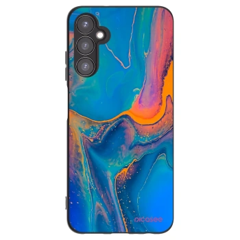 Picasee crna silikonska maskica za Samsung Galaxy A05s A057G - Rainbow