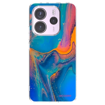 Picasee silikonska prozirna maskica za Xiaomi Redmi Note 14 4G - Rainbow