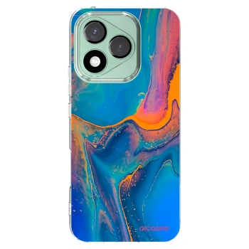 Picasee silikonska prozirna maskica za Honor 400 Lite 5G - Rainbow