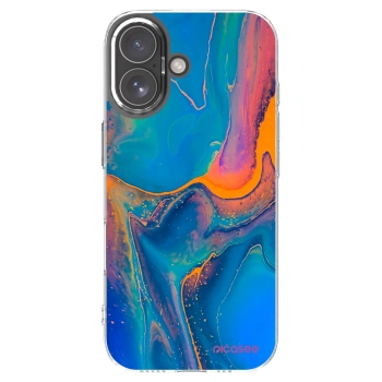 Picasee silikonska prozirna maskica za Apple iPhone 17 - Rainbow