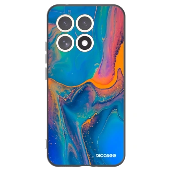 Picasee crna silikonska maskica za Xiaomi 15T - Rainbow