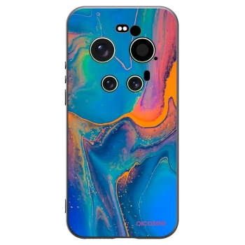 Picasee crna silikonska maskica za Xiaomi 17 Ultra - Rainbow