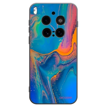 Picasee crna silikonska maskica za Vivo X300 Pro - Rainbow