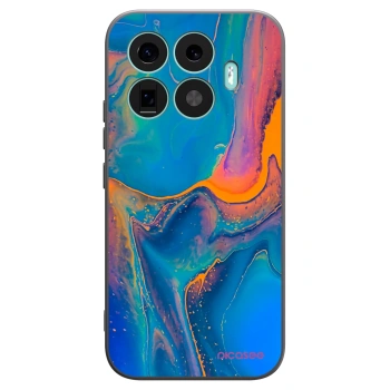 Picasee crna silikonska maskica za Xiaomi 17T - Rainbow