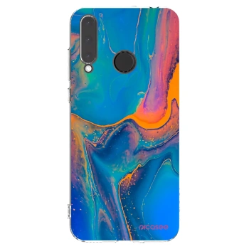 Picasee silikonska prozirna maskica za Honor 20 Lite - Rainbow