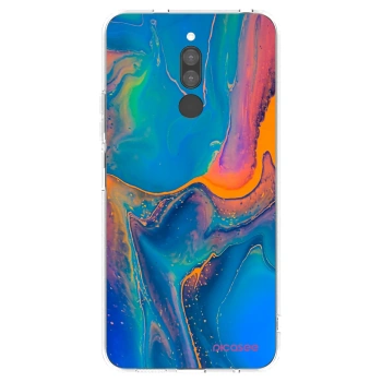 Picasee silikonska prozirna maskica za Xiaomi Redmi 8 - Rainbow