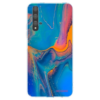 Picasee silikonska prozirna maskica za Huawei Nova 5T - Rainbow