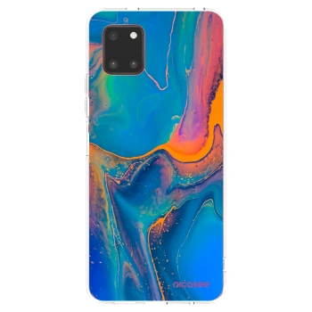 Picasee silikonska prozirna maskica za Samsung Galaxy Note 10 Lite N770F - Rainbow