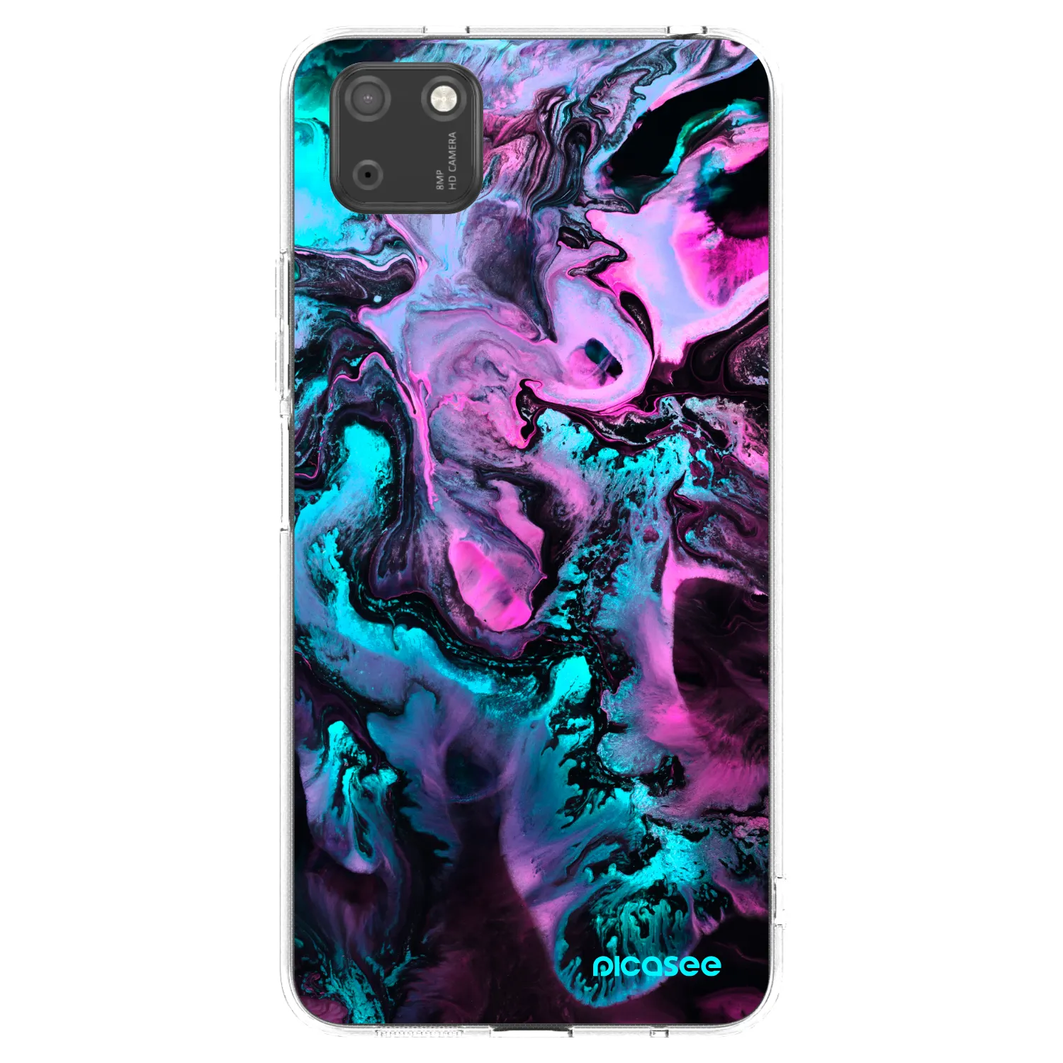 Picasee silikonska prozirna maskica za Huawei Y5P - Lean