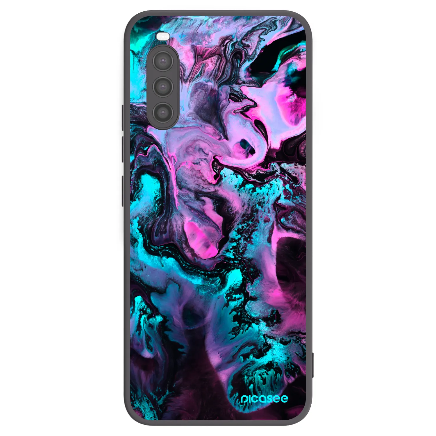 Picasee crna silikonska maskica za Sony Xperia 10 II - Lean