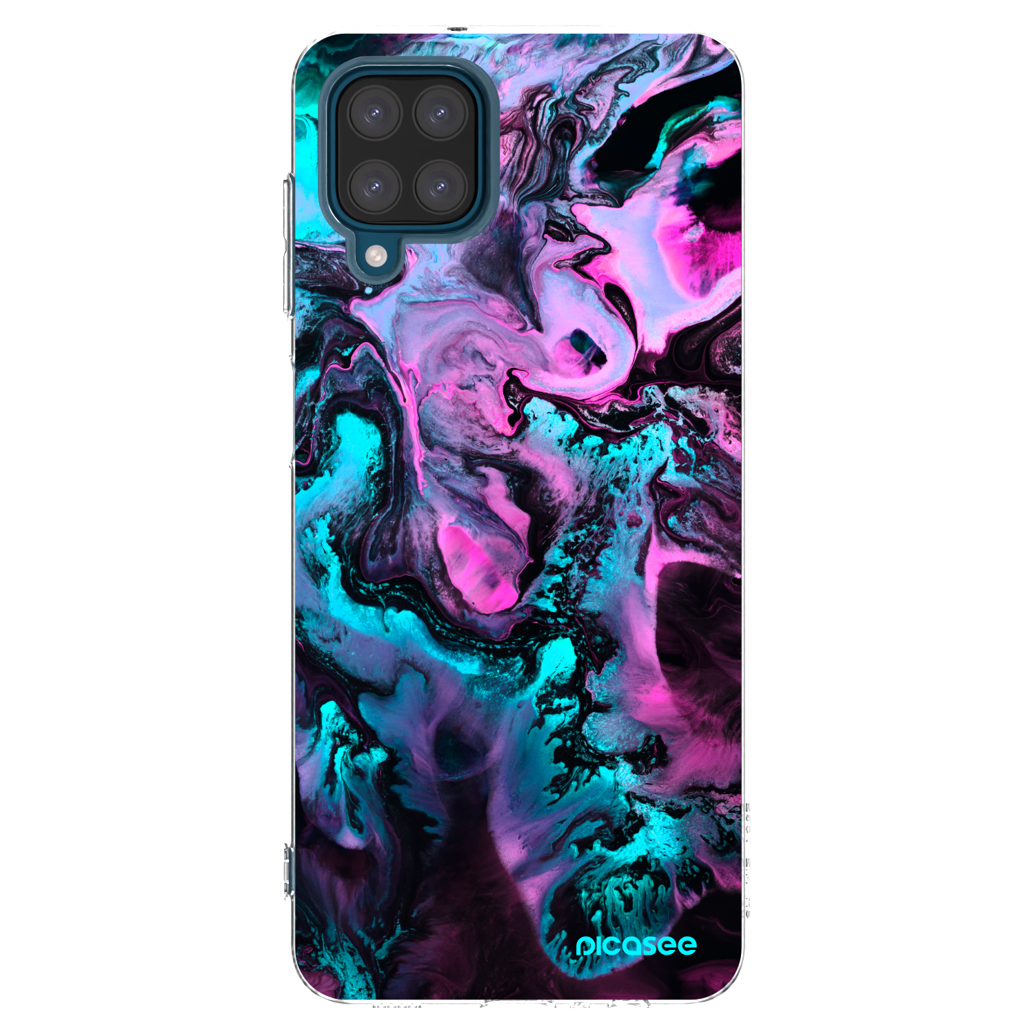 Picasee silikonska prozirna maskica za Samsung Galaxy A12 A125F - Lean