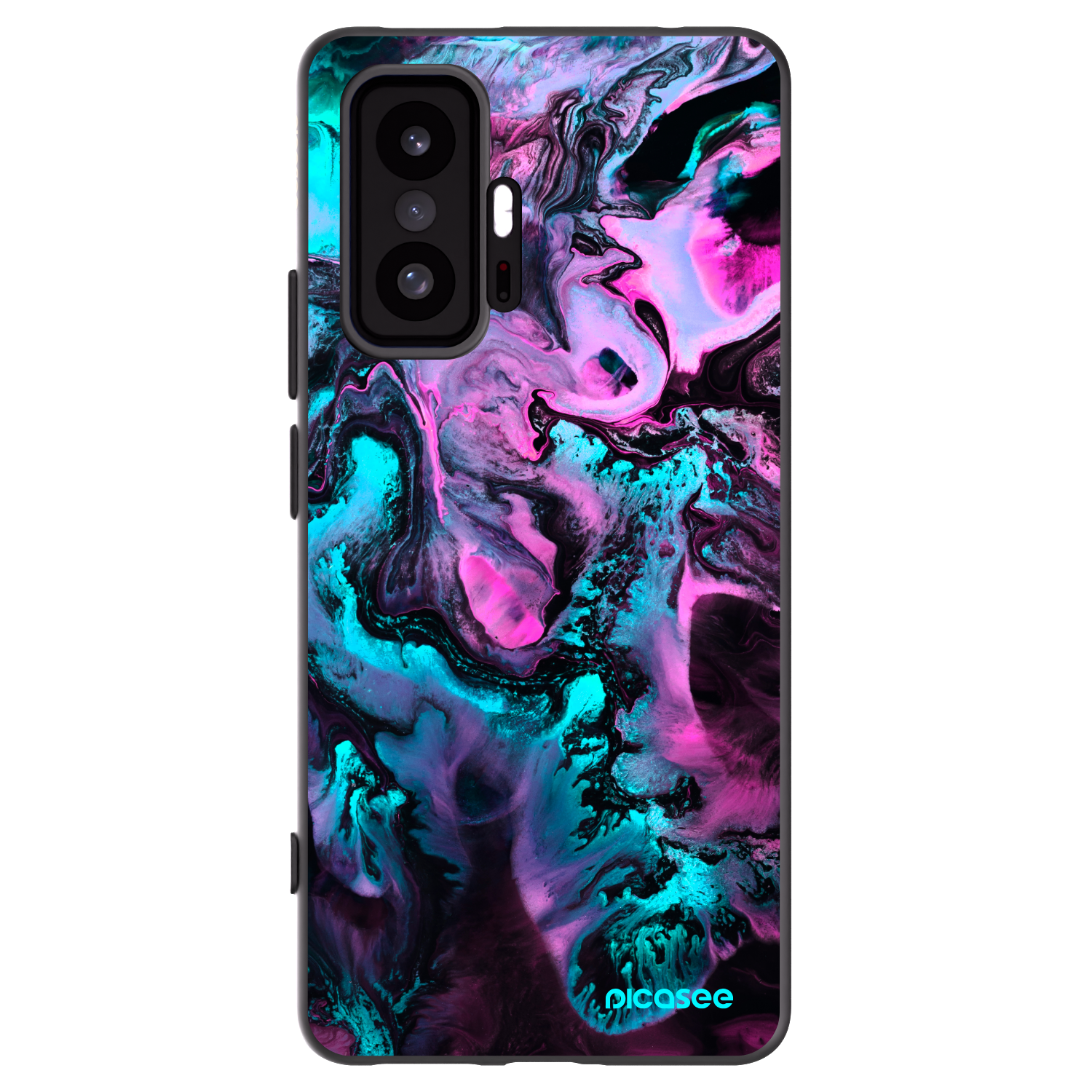 Picasee crna silikonska maskica za Xiaomi 11T Pro - Lean