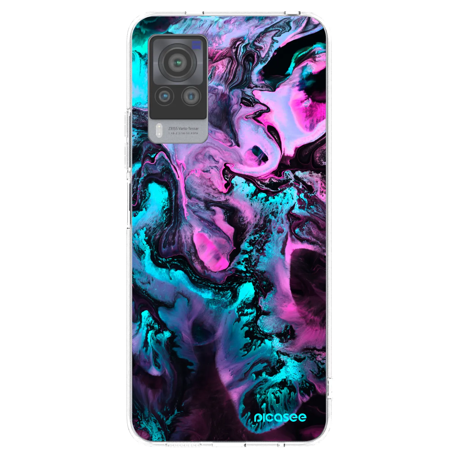 Picasee silikonska prozirna maskica za Vivo X60 Pro 5G - Lean