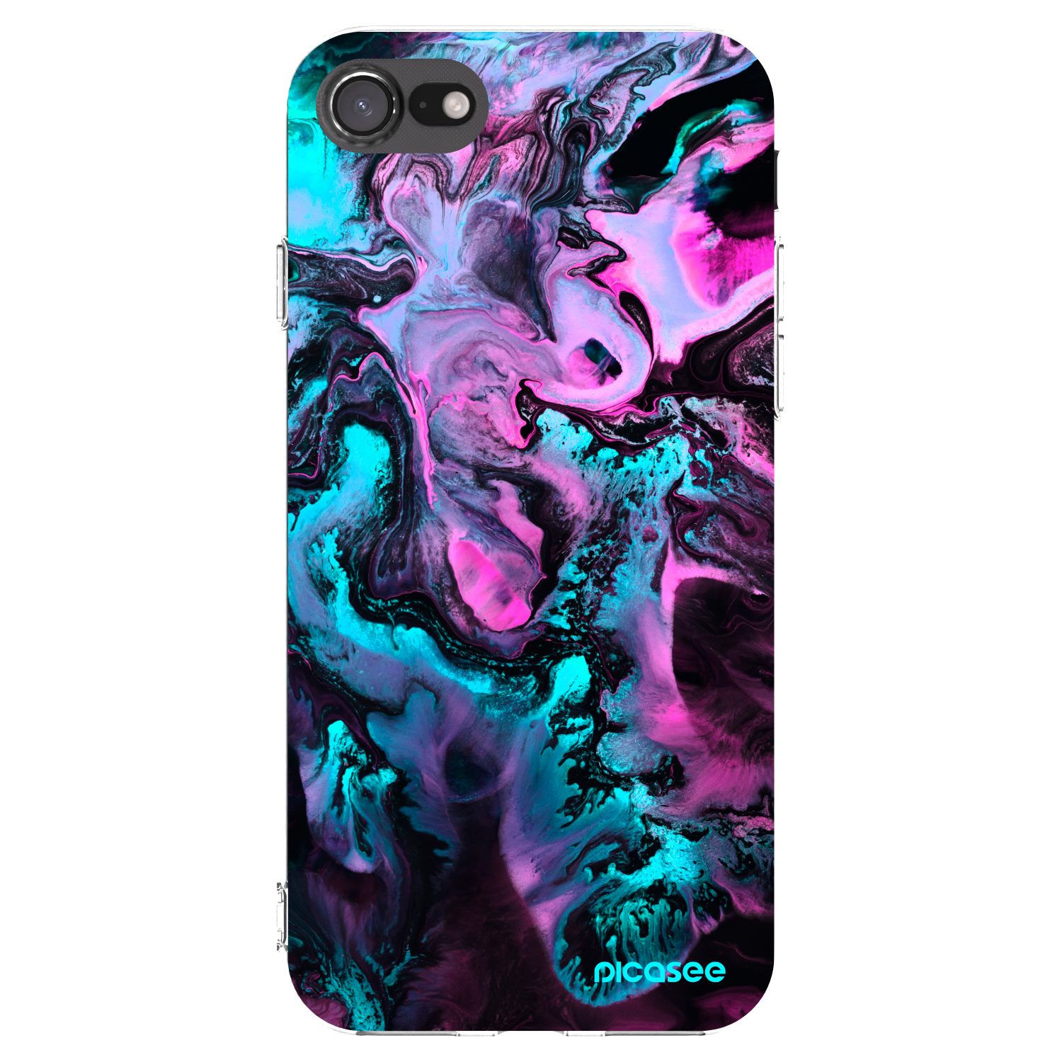 Picasee silikonska prozirna maskica za Apple iPhone SE 2022 - Lean