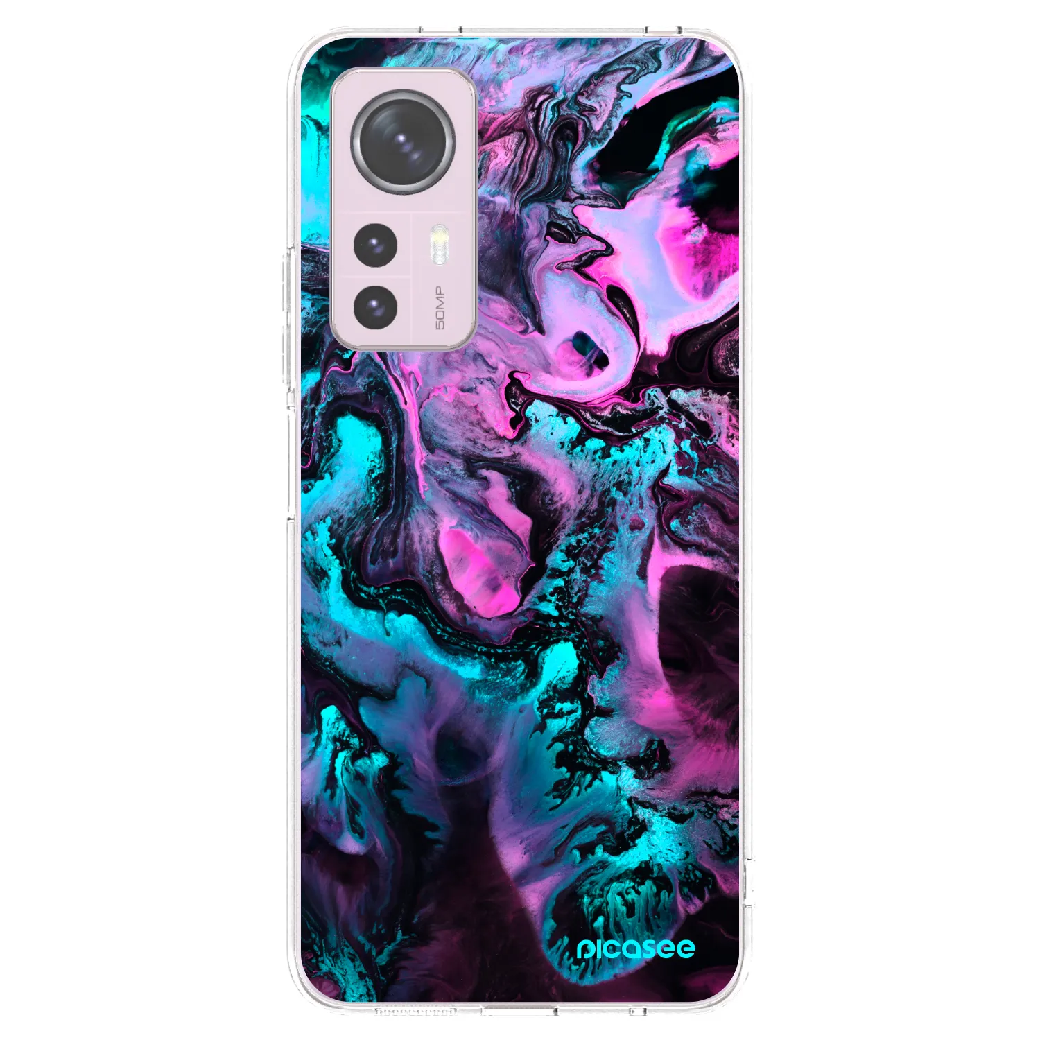 Picasee silikonska prozirna maskica za Xiaomi 12 - Lean