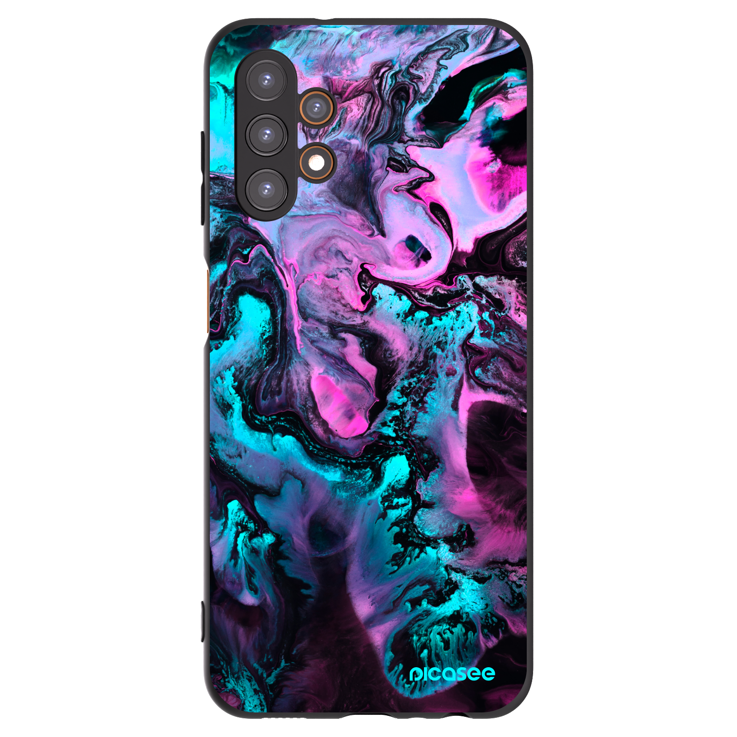 Picasee crna silikonska maskica za Samsung Galaxy A13 4G A135 - Lean