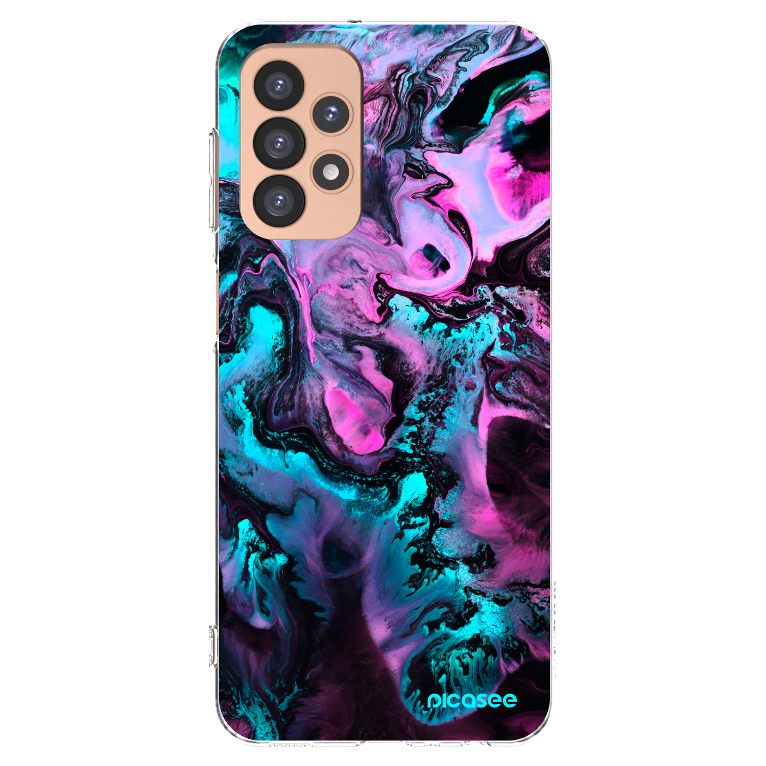 Picasee silikonska prozirna maskica za Samsung Galaxy A23 A236B 5G - Lean