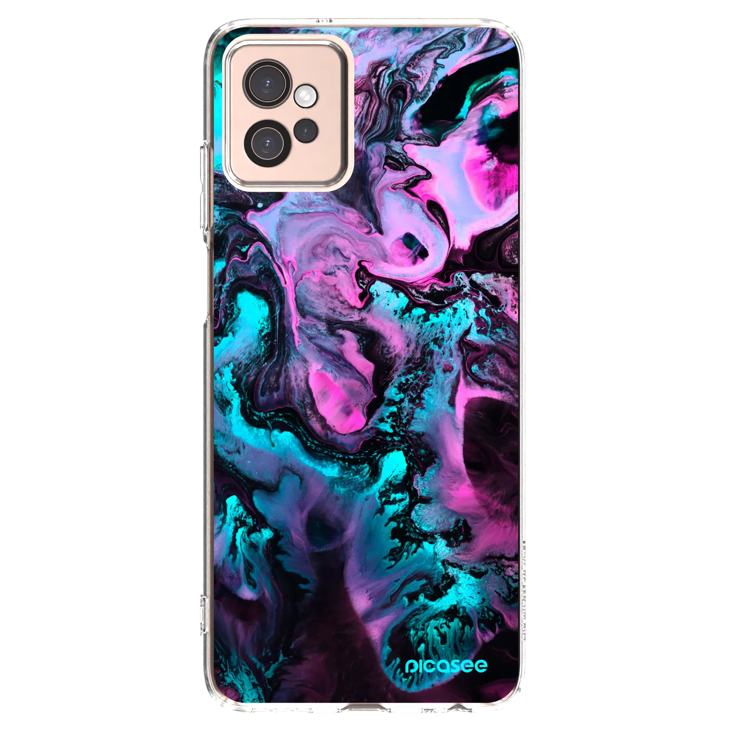 Picasee silikonska prozirna maskica za Motorola Moto G32 - Lean