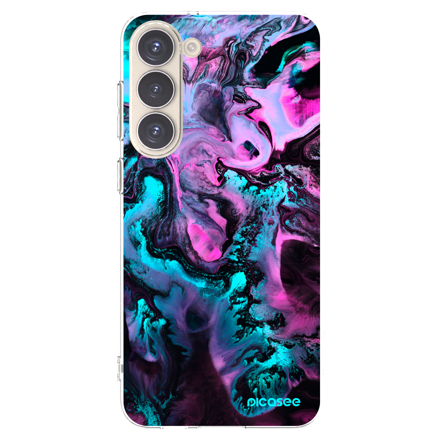 Picasee silikonska prozirna maskica za Samsung Galaxy S23+ 5G - Lean