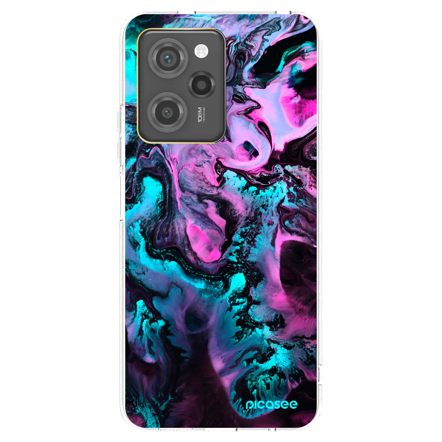 Picasee silikonska prozirna maskica za Xiaomi Poco X5 Pro - Lean