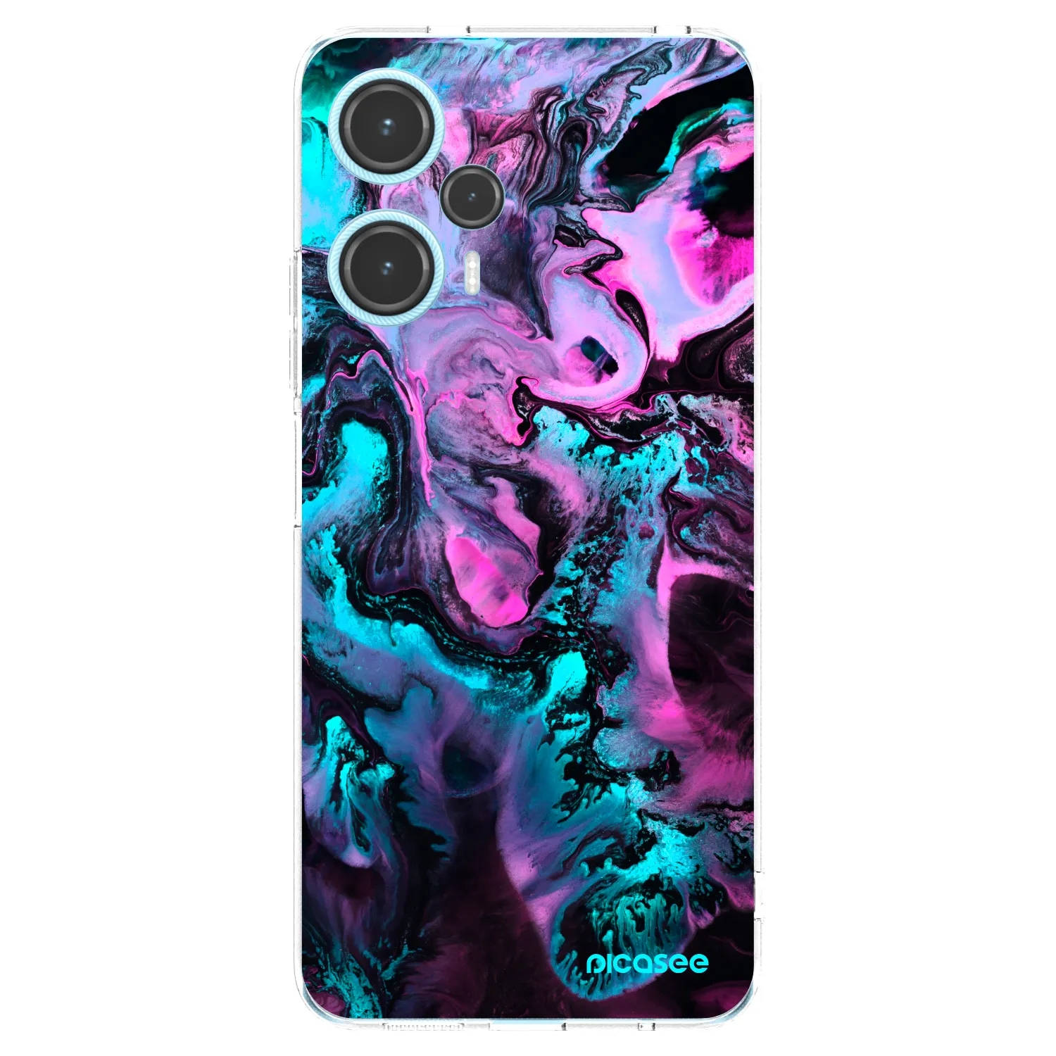 Picasee silikonska prozirna maskica za Xiaomi Poco F5 - Lean