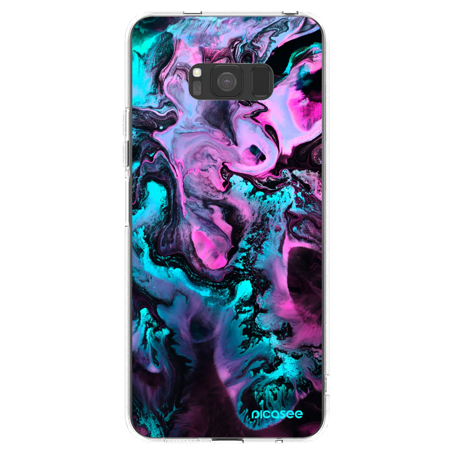 Picasee silikonska prozirna maskica za Samsung Galaxy S8 G950F - Lean