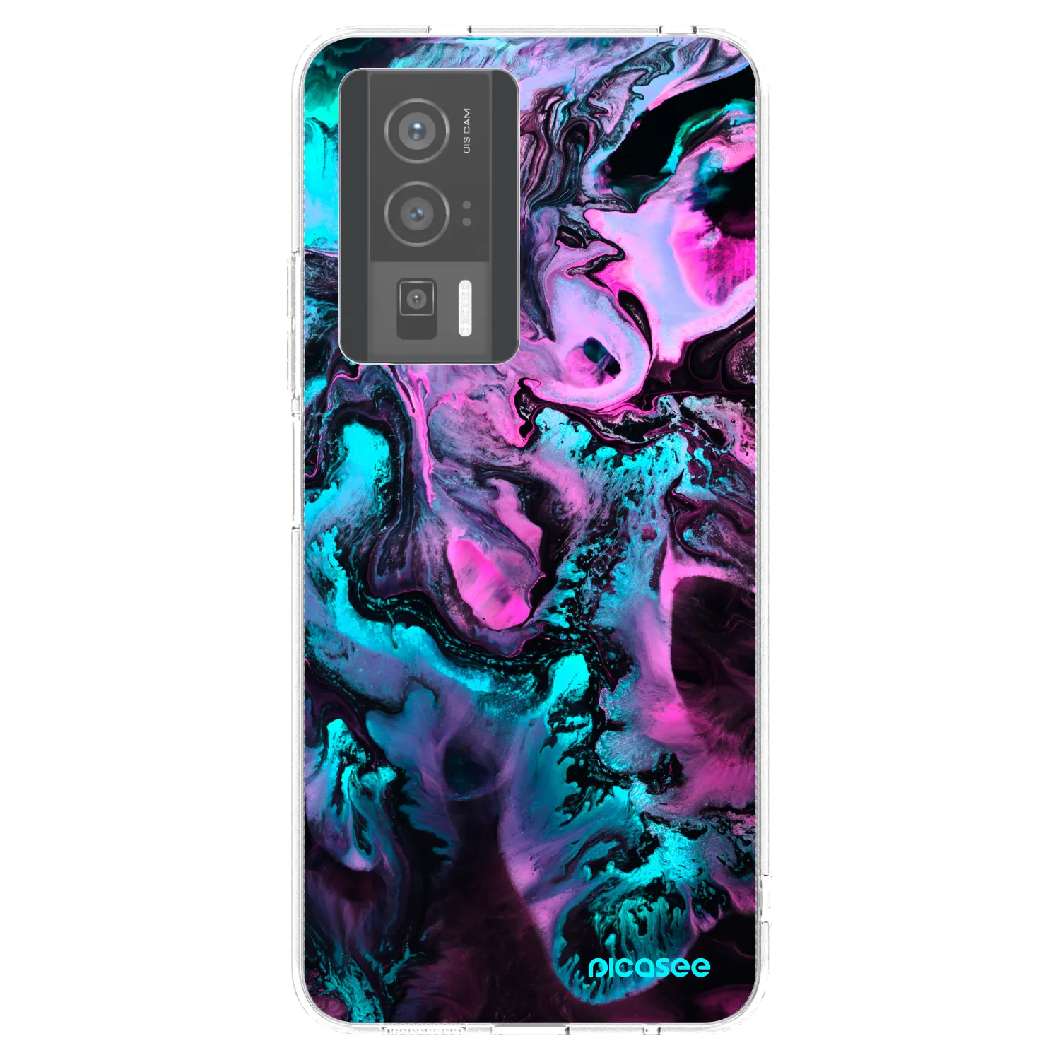 Picasee silikonska prozirna maskica za Xiaomi Poco F5 Pro 5G - Lean