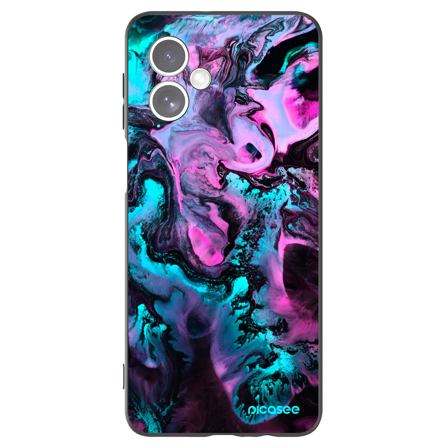 Picasee crna silikonska maskica za Motorola Moto G54 5G - Lean