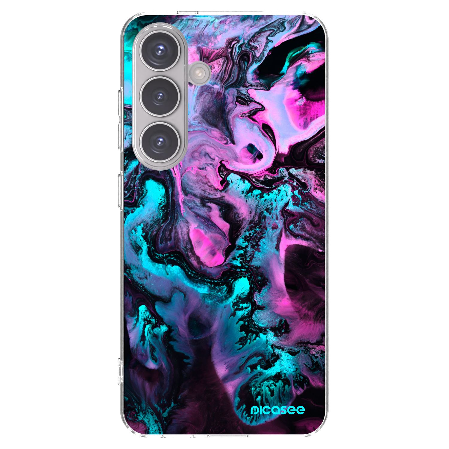 Picasee silikonska prozirna maskica za Samsung Galaxy S24 S921B 5G - Lean