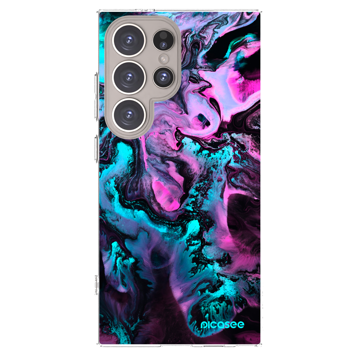 Picasee silikonska prozirna maskica za Samsung Galaxy S24 Ultra S928B 5G - Lean