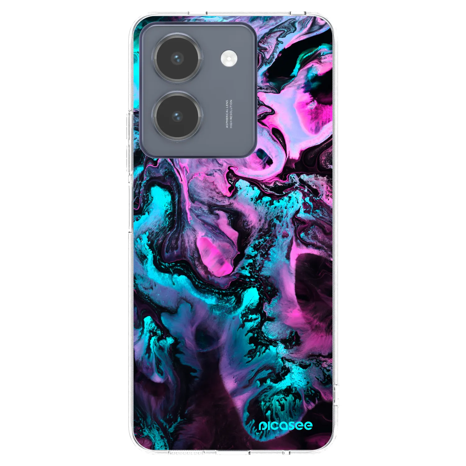 Picasee silikonska prozirna maskica za Vivo Y36 4G - Lean