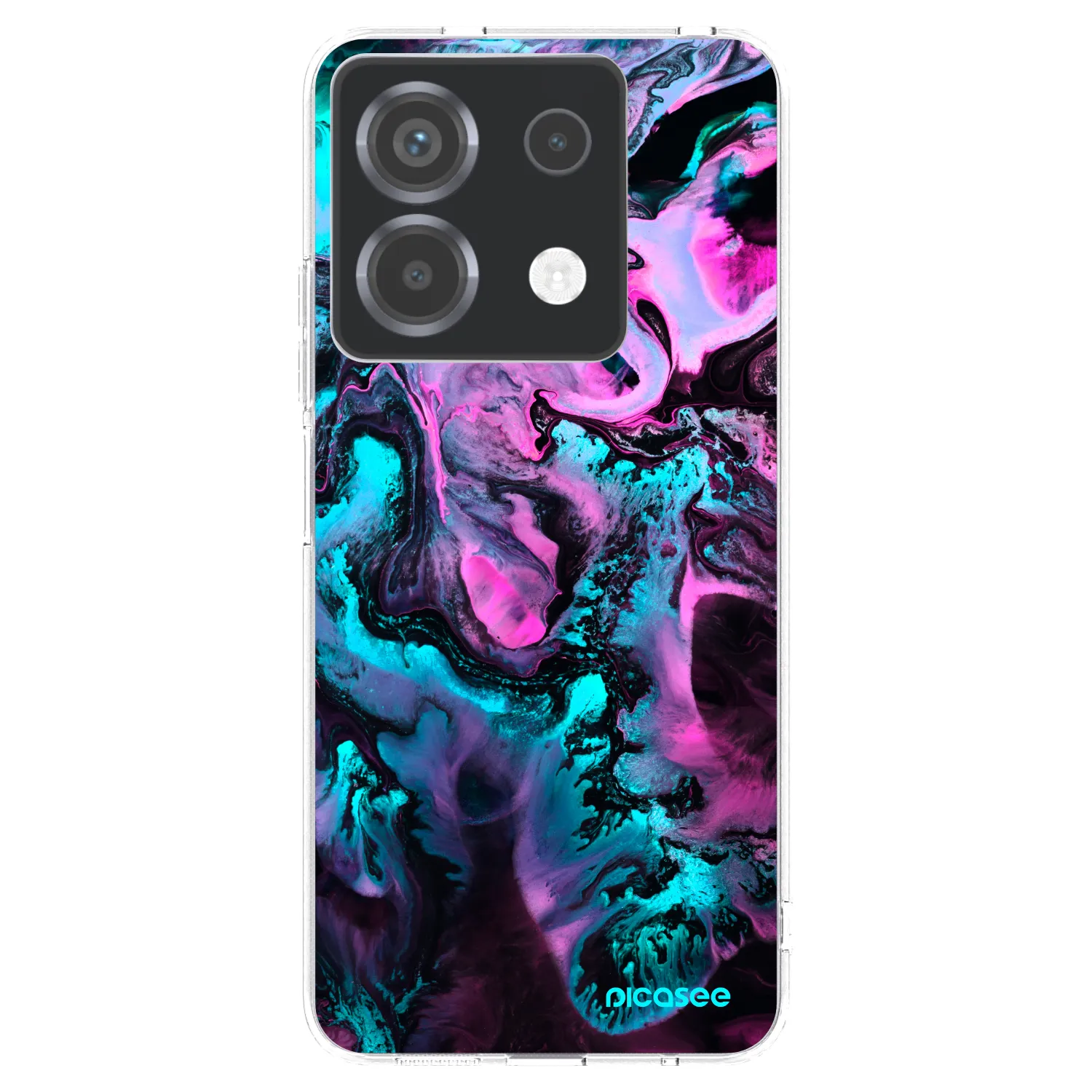 Picasee silikonska prozirna maskica za Xiaomi Poco X6 - Lean