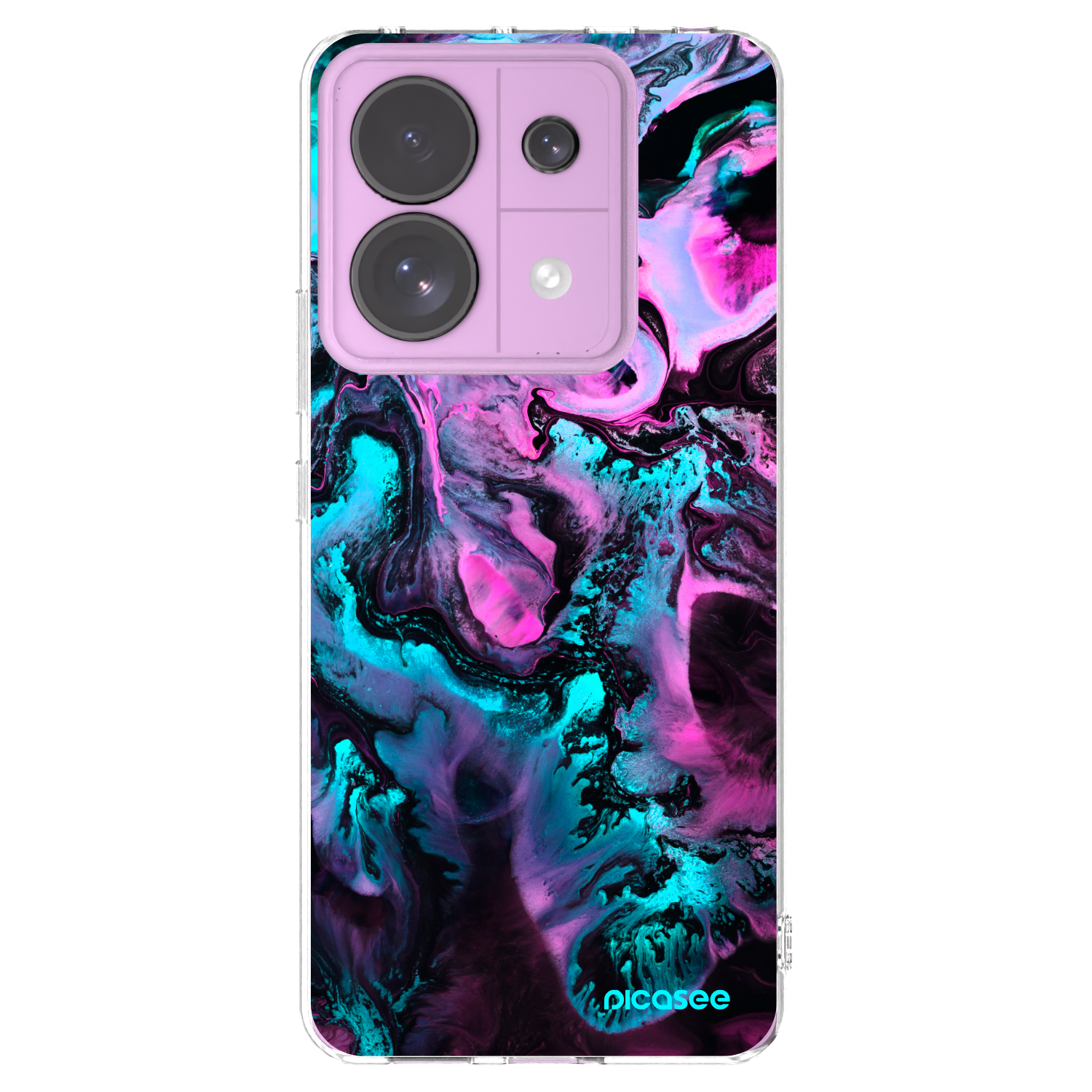 Picasee silikonska prozirna maskica za Xiaomi Redmi Note 13 Pro 5G - Lean