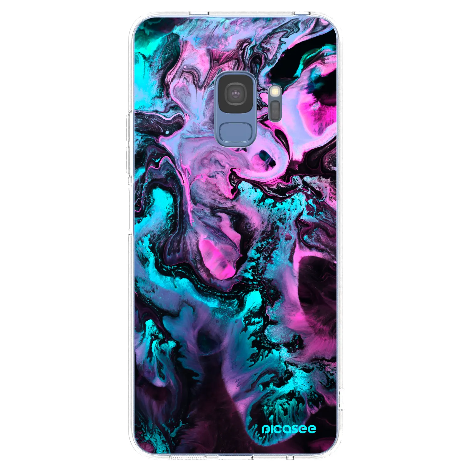 Picasee silikonska prozirna maskica za Samsung Galaxy S9 G960F - Lean